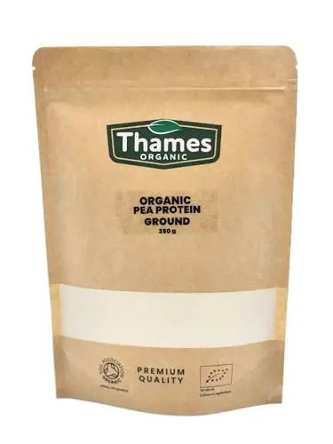 Thames Organic Organic Pea Protein Ground - Premium Vegan Supplement for Muscle Growth & Dietary Plans 250g Thames Organic Au supplements