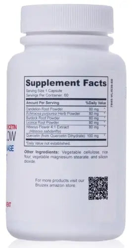 Bruizex Lympho Flow Lymphatic Drainage Supplement, Supports Lymphatic System Health Bruizex Au supplements