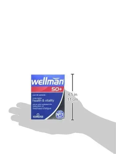 Wellman 4 X 50+ 30 Tablets Wellman Au supplements