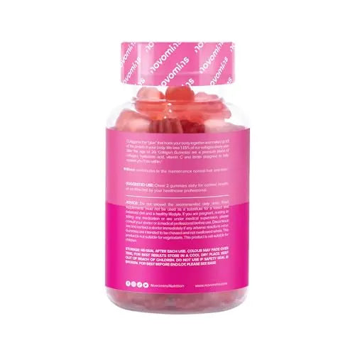 Novomins Collagen Gummies - Marine Collagen Gummies - Superior Type 1 Hydrolysed Collagen novomins Au supplements