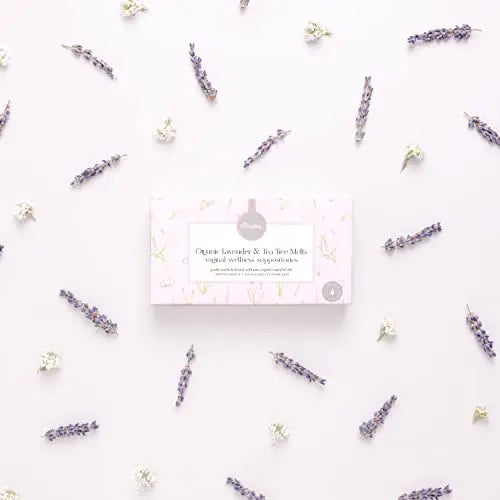 Femallay Organic Lavender and Tea Tree Oil Vaginal Cleansing Suppositories for Hygiene Femallay Au supplements