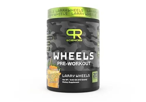 Larry Wheels' Pre Workout - Energy Drink Powder - Pre Workout Powder for Men & Women PR Sciences Au supplements