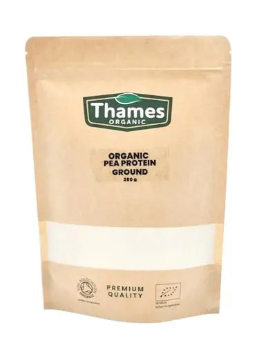 Thames Organic Organic Pea Protein Ground - Premium Vegan Supplement for Muscle Growth & Dietary Plans 250g Thames Organic Au supplements