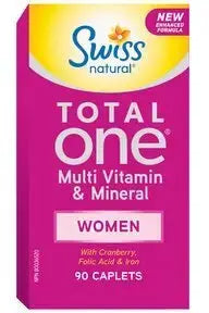 Swiss Naturals Total One® Women Multivitamin, 90 Caplet Swiss Natural Au supplements