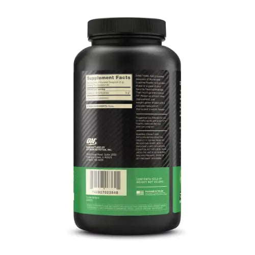 Optimum Nutrition Micronized Creatine Monohydrate Powder, Unflavored, Keto Friendly Optimum Nutrition Au supplements