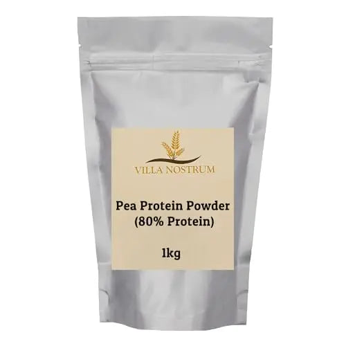 Pea Protein Powder 1kg (80% Pure Plant Protein) by Villa Nostrum villa nostrum Au supplements