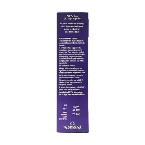 Hairfollic Her 60 Tablets Hairfollic Au supplements