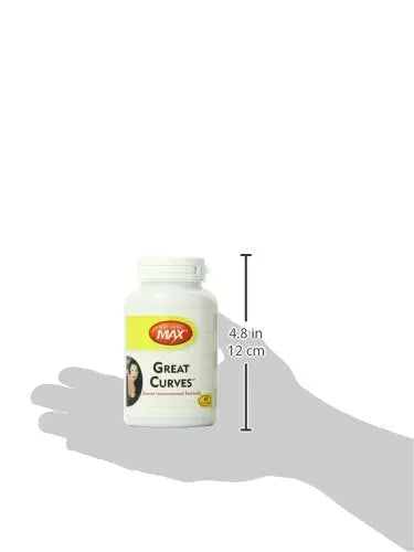 Naturalmax Great Curves, 60-Count Natural Balance Au supplements