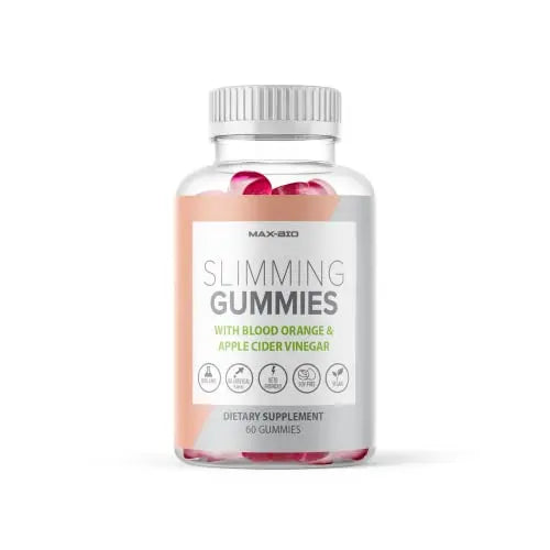 (Official 2 Pack) Slimming Gummies It Works with Apple Cider Vinegar and Sicilian Blood Orange Extract Max-Bio Au supplements