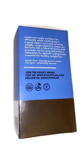 Night Kit Bedtime Weight Management, 30 Count (1-Month Supply) SCULPT Au supplements