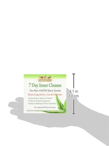 COUNTRY FARMS 7 Day Inner Cleanse, AM/PM Detox System, Detoxifying Herbs COUNTRY FARMS Au supplements