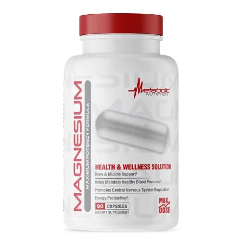 Metabolic Nutrition Magnesium, 650mg per Serving, Non-GMO, Vegan, Gluten Free Metabolic Nutrition Au supplements