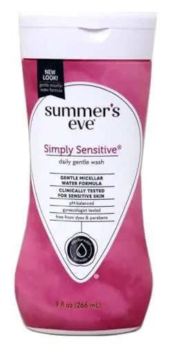 Summer's Eve Cleansing Wash | Simply Sensitive | 9 Ounce | pH-Balanced | Dermatologist & Gynecologist Summer's Eve Au supplements