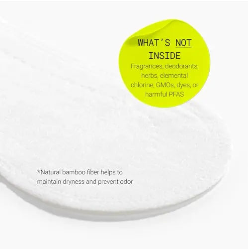Flex Bamboo Panty Liners (50 Count) | Ultra Thin Daily Pantyliners | Fragrance-Free Feminine Care FLEX Au supplements