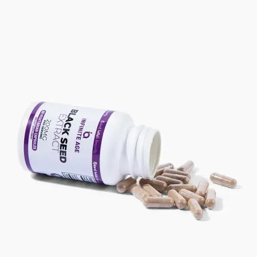 INFINITE AGE Dry Organic Black Seed Oil Extract Capsules - Nigella Sativa Seed Extract INFINITE AGE Au supplements