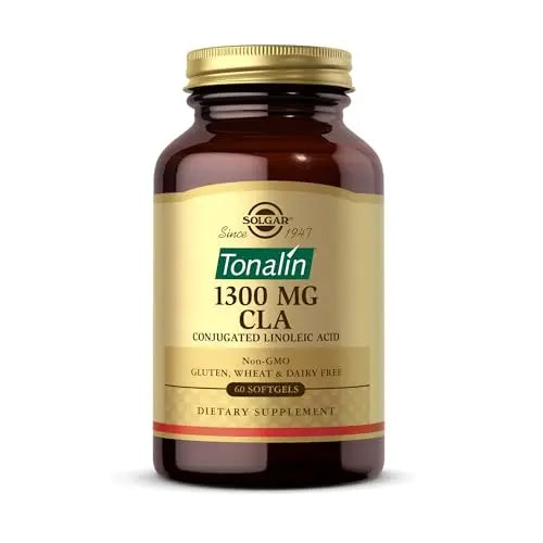 Solgar Tonalin CLA 1300 mg - 60 Softgels - Conjugated Linoleic Acid - Non-GMO, Gluten SOLGAR Au supplements
