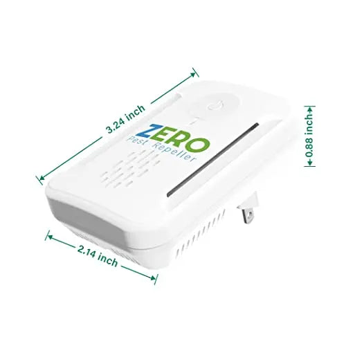 Ultrasonic Pest Repeller, Indoor Ultrasonic Repellent for Roach, Rodent ZEROPEST Au supplements
