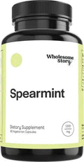 Organic Spearmint Capsules | Great Alternative to Spearmint Tea | 1000mg Spearmint Leaf Wholesome Story Au supplements