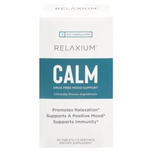 Relaxium Calm, Non-Habit Forming, Stress and Mood Support Supplement Relaxium Au supplements