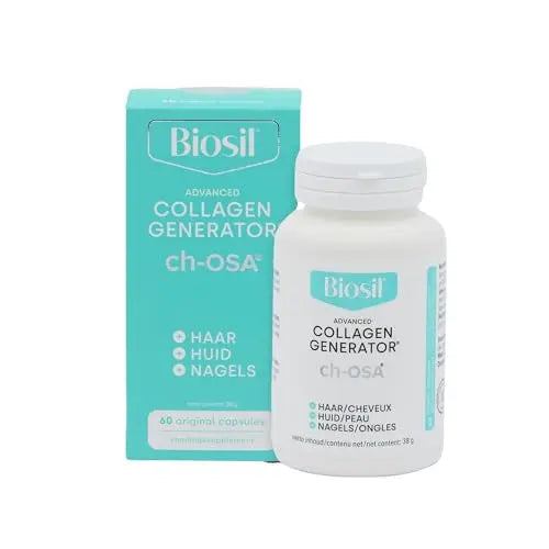 Biosil Collagen Generator - 60 Capsules - with Patented ch-OSA Complex - Generates & Protects BioSil Au supplements