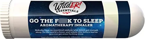 Wilder Essentials 3 Pack of Go The F to Sleep Aromatherapy Nasal Inhalers Made with 100% Natural mEssentials Au supplements