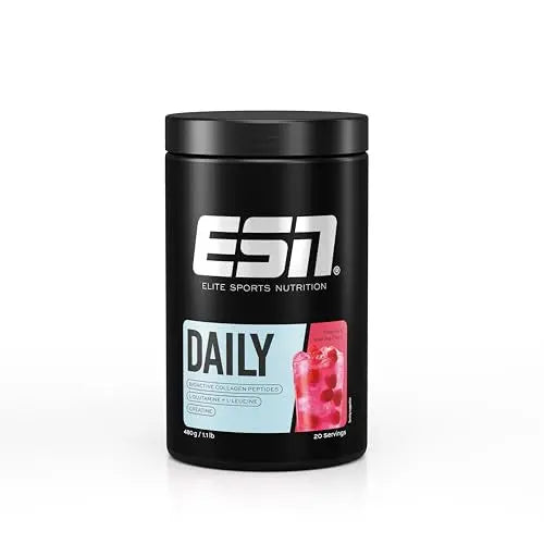 ESN Daily, Raspberry Iced Tea, 480 g, 1.1 lbs, 20 Servings - Powder with Bioactive Collagen Peptides ESN Au supplements
