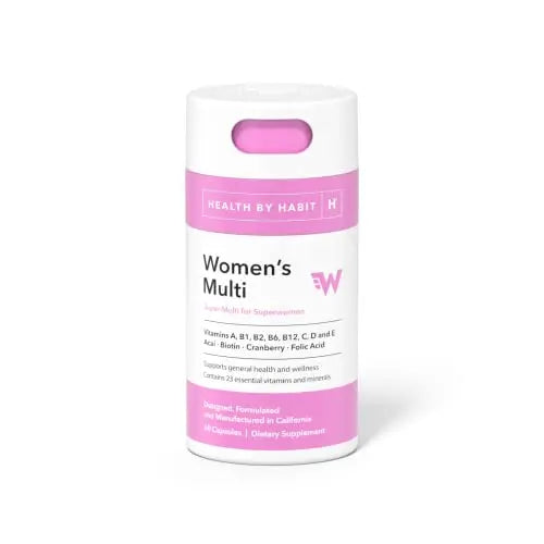 Health By Habit Womens Multi Supplement (60 Capsules) - 23 Essential Vitamins Health By Habit Au supplements