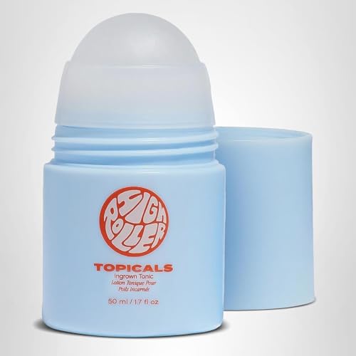 Topicals High Roller Ingrown Hair Serum | Roll-on Tonic to Soothe and Calm Irritated Skin