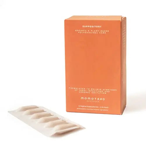 MOMOTARO APOTHECA 14 Organic Vaginal Suppositories Alternative, Fast Acting, Alleviate Dryness MOMOTARO APOTHECA Au supplements