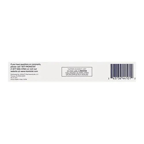 Monistat 1-Day Yeast Infection Treatment | Prefilled | Tioconazole Ointment Monistat Au supplements