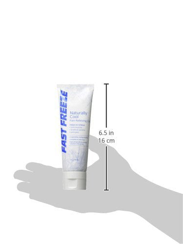 Fast Freeze All-Natural Cooling Pain Relief Therapy: Gel Tube, 4 fl oz Fast Freeze Au supplements