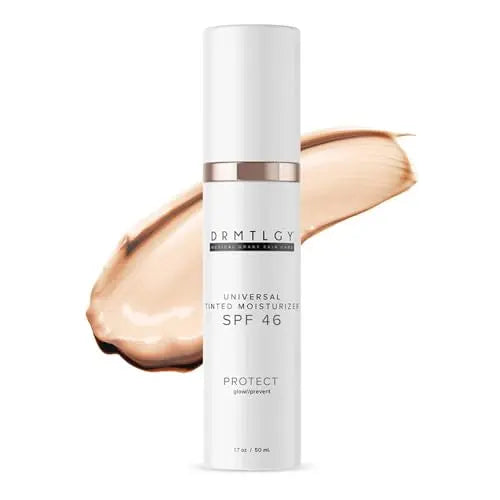 DRMTLGY Tinted Moisturizer with SPF 46. Universal Tint. All-In-One Face DRMTLGY Au supplements