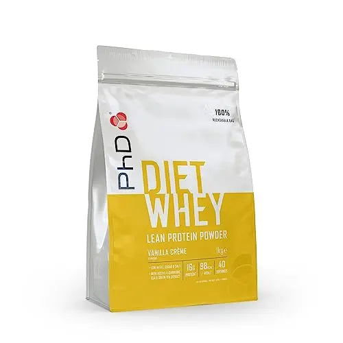 PhD Nutrition Diet Whey High Protein Lean Matrix, Vanilla Crème Diet Whey Protein Powder PhD Au supplements