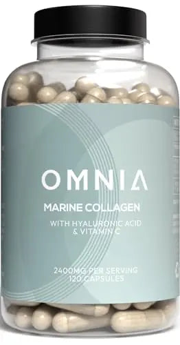Omnia Marine Collagen Capsules 2400mg for Women & Men with Type I Collagen OMNIA Au supplements