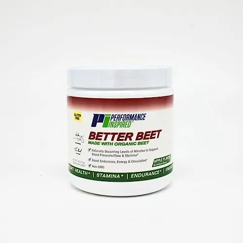 PERFORMANCE INSPIRED Nutrition Better Beet Powder - 100% Organic Beet – Boost Nitric PERFORMANCE INSPIRED Au supplements