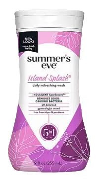 Summer's Eve Island Splash Refreshing Daily Feminine Wash, Removes Odor, pH balanced, 9 fl oz. (Pack of 2) Summer's Eve Au supplements