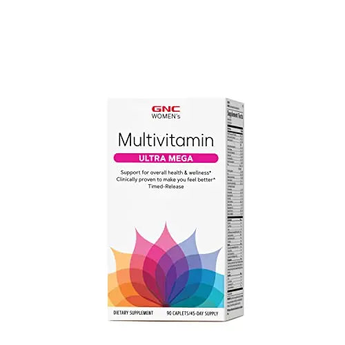 GNC Women's Ultra Mega Multivitamin | Supports Overall Health and Wellness in Women GNC Au supplements