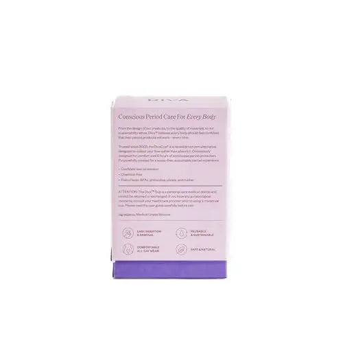 DivaCup - BPA-Free Reusable Menstrual Cup - Leak-Free Feminine Hygiene - Tampon and Pad DivaCup Au supplements