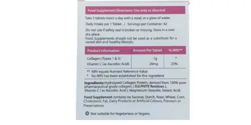 AHS Super Collagen Plus C Tablets - Pack of 250 Tablets (Also 120 + 90 Counts) 3 Sizes! 6000MG PER AHS Au supplements