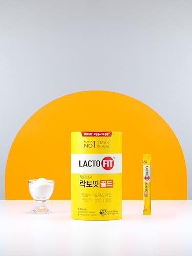 LACTO-FIT Chongkundang Healthcare Gold Probiotic 50 Pack Powder Sticks – Multi Strain Daily Probiotics with Prebiotics and Postbiotics for Digestive Balance and Everyday Wellness LACTO-FIT Au supplements