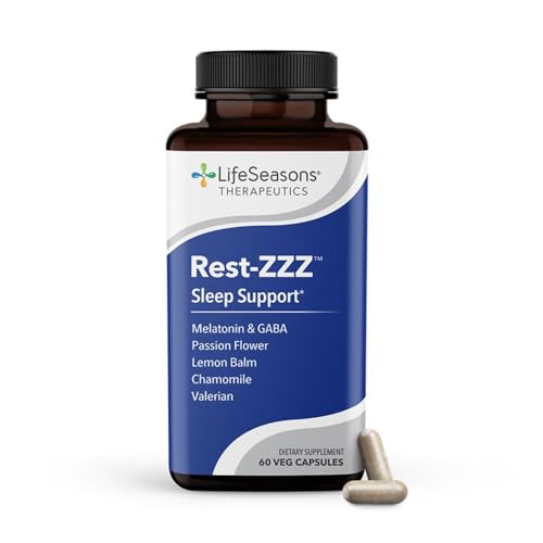 Rest-ZZZ - Powerful Sleep Support Supplement - Fall Asleep & Stay Asleep - Calms Nervous System LifeSeasons Au supplements