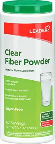 Leader Prebiotic Fiber Supplement Powder for Digestive Health, 100% Natural Daily Fiber Leader Au supplements