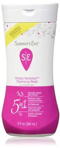Summer's Eve Cleansing Wash | Simply Sensitive | 9 Ounce | pH-Balanced | Dermatologist & Gynecologist Summer's Eve Au supplements
