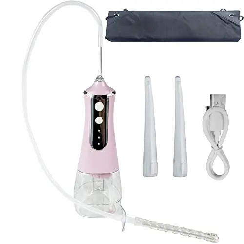 JZCXword Automatic Electric Enema Bulb with 3 Enemas Tip & 3 Mode 19.7in Silicone Tubing Anal JZCXword Au supplements