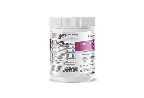 Pharmanostix Hydrolysed Marine Collagen Plus Powder 300g - 10,000mg Collagen with Hyaluronic Acid Pharmanostix Au supplements