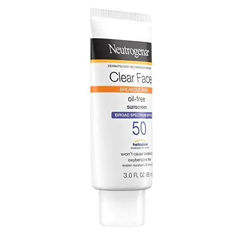Neutrogena Clear Face Liquid Lotion Sunscreen for Acne-Prone Skin Neutrogena Au supplements