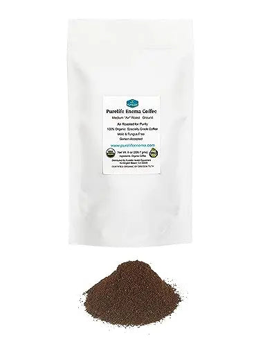 PureLife Enema Coffee- 1 Lb - Organic Gerson Specific - Ground - Mold & Fungus Free Purelife Enema Au supplements