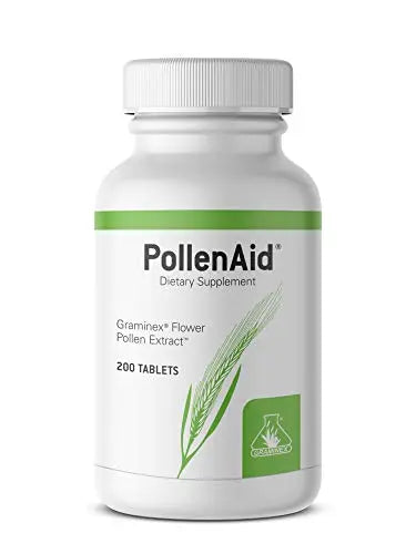 Graminex PollenAid Prostate Supplement: All Natural Prostate Support for Bladder Control & Urinary Tract Health, Rye Pollen Extract Made in USA, 200 Tablets (Pack of 2) Graminex Au supplements