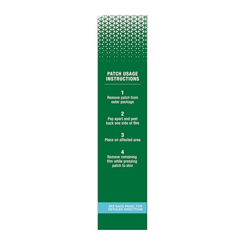 Biofreeze Menthol Pain Relieving Patches (5 Patches Per Box) Up To 8 Hours Of Pain Relief From Sore Muscles, Arthritis, Backaches, Spains, Bruises, Strains And Joint Pain (Package May Vary) Biofreeze Au supplements