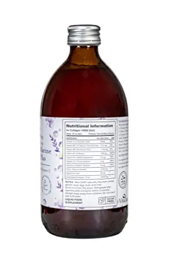Diamond Elixir Marine Liquid Collagen Type 1 & 3 Hydrolysed Collagen Peptides 10000mg VitaZam Au supplements